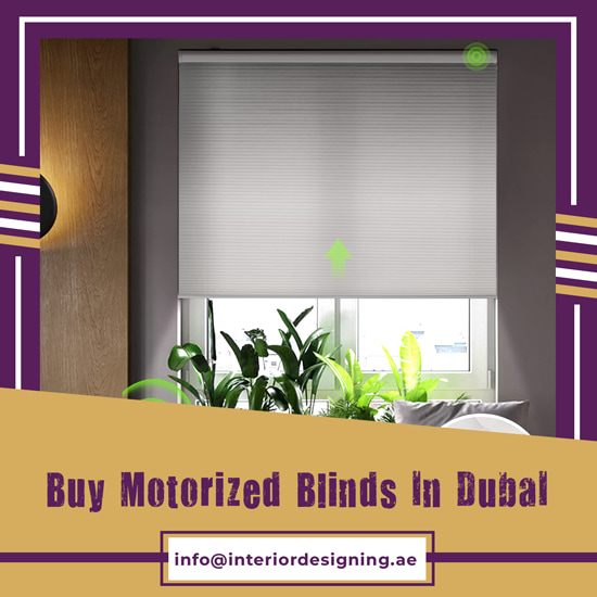 buy best motorized blinds in Dubai